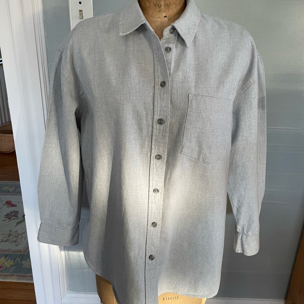Universal Thread Oversized Gray Shirt - image 1